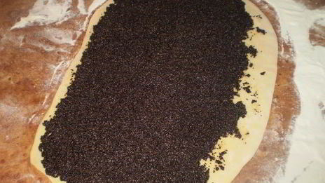 булочки с маком