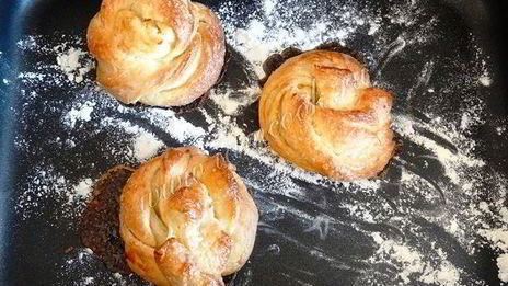 домашние булочки — капкейки и завитки