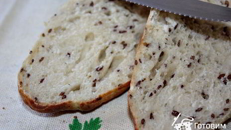 дрожжевые булочки с семенами льна