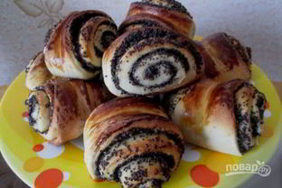 Маковые булочки