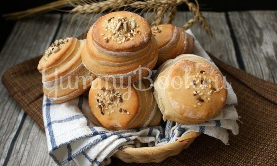 Рецепт многослойных булочек