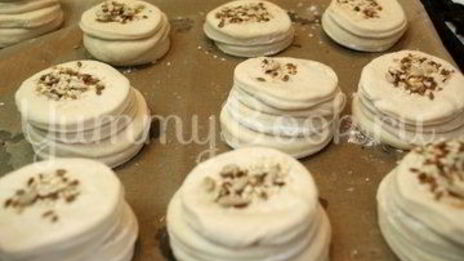 многослойные булочки