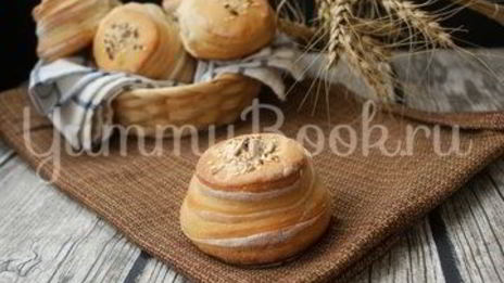 многослойные булочки