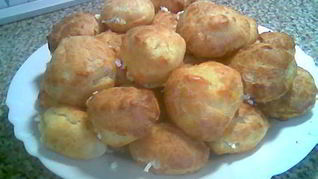 Пампушки с сыром