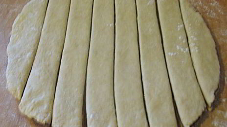 трехцветные булочки