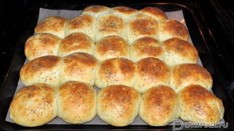 творожные булочки с маком
