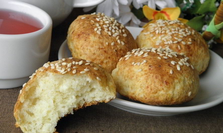 Рецепт творожных булочек