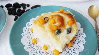 Творожные ватрушки под сливками