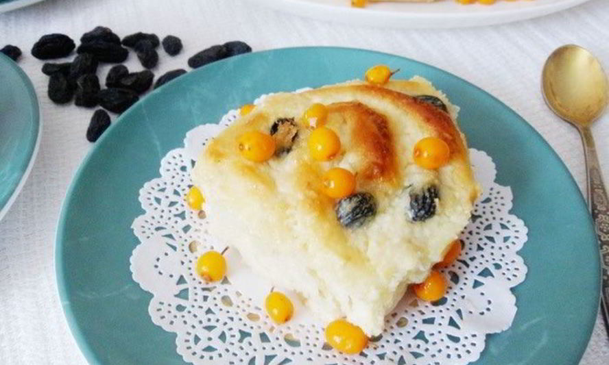 Рецепт творожных ватрушек под сливками