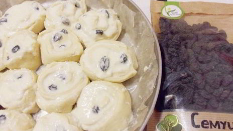 творожные ватрушки под сливками