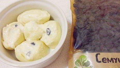 творожные ватрушки под сливками