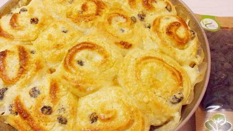 творожные ватрушки под сливками