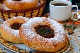 Ватрушки постные