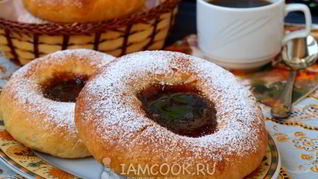 Ватрушки постные