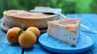 Абрикосовый чизкейк-запеканка