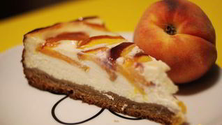 Чизкейк Персики в облаках