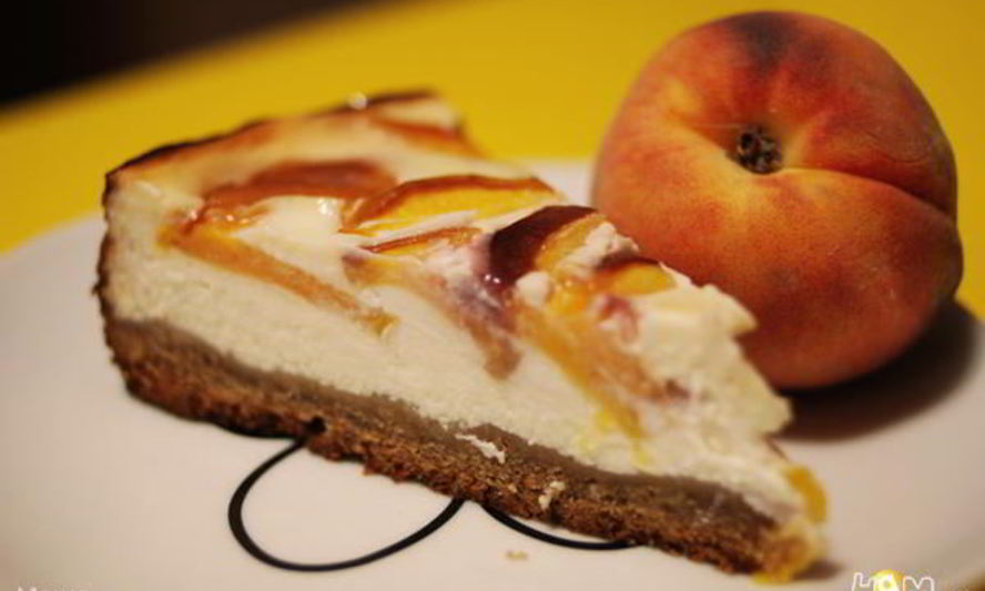 Рецепт чизкейка персики в облаках