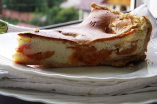 Чизкейк с абрикосами