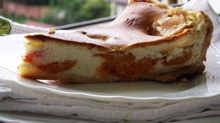 Чизкейк с абрикосами