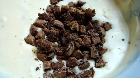 чизкейк с батончикамимарс