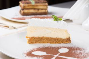 Чизкейк с печеньем