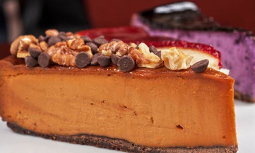 Рецепт чизкейка с шоколадом и орехами