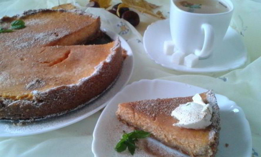 Рецепт чизкейка с тыквой осеннее настроение