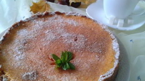 чизкейк с тыквой осеннее настроение