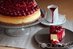 Чизкейк с вишней