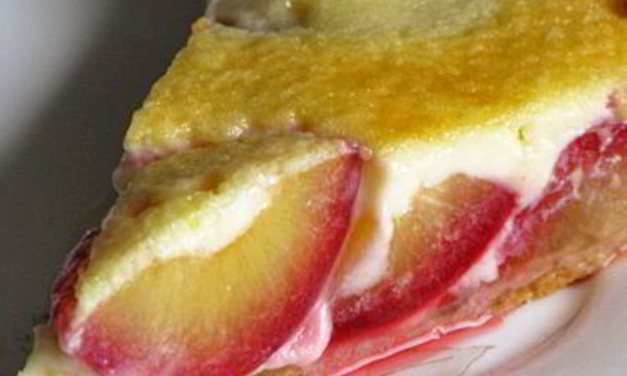 Рецепт чизкейка со сливой