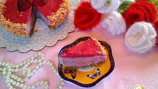 Клубничный чизкейк без сыра