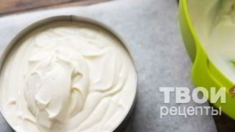 легкий чизкейк с манго