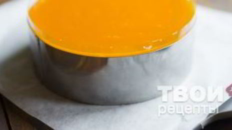 легкий чизкейк с манго