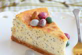 Марципановый чизкейк с маком
