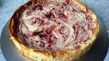 мраморный чизкейк без основы