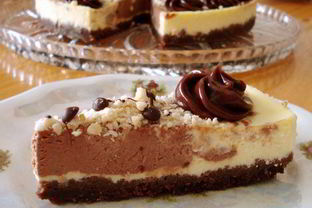 Мраморный чизкейк