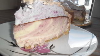 Полосатый чизкейк