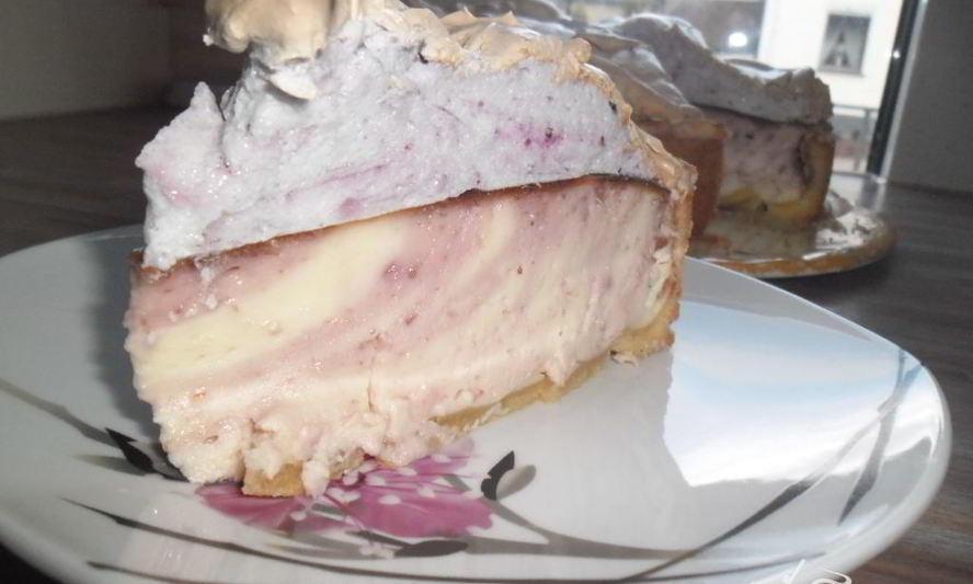 Рецепт полосатого чизкейка