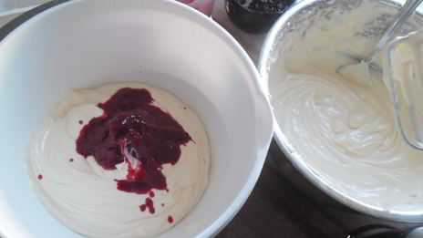 полосатый чизкейк