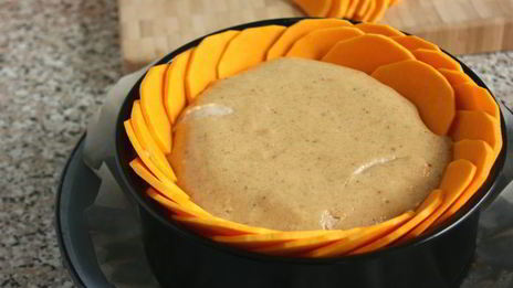 пряный чизкейк тыквенная роза