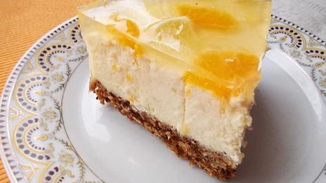 псевдочизкейк с лаймом и мандаринами