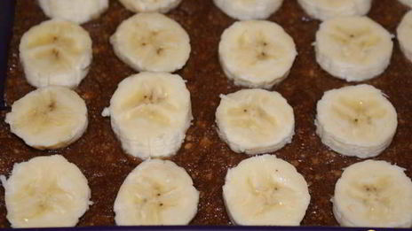 шоколадный чизкейк с бананами