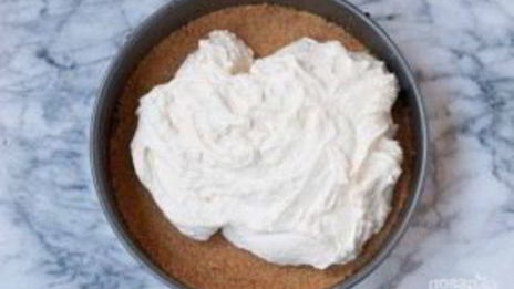 ванильный чизкейк без выпечки