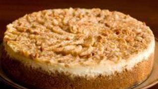 Яблочный чизкейк