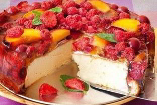 Ягодный чизкейк в духовке