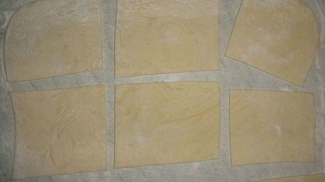 домашние слойки с печенью