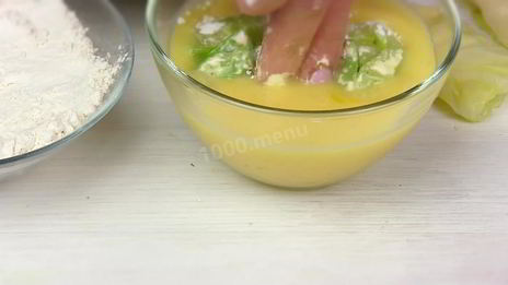 капустные конвертики с сыром