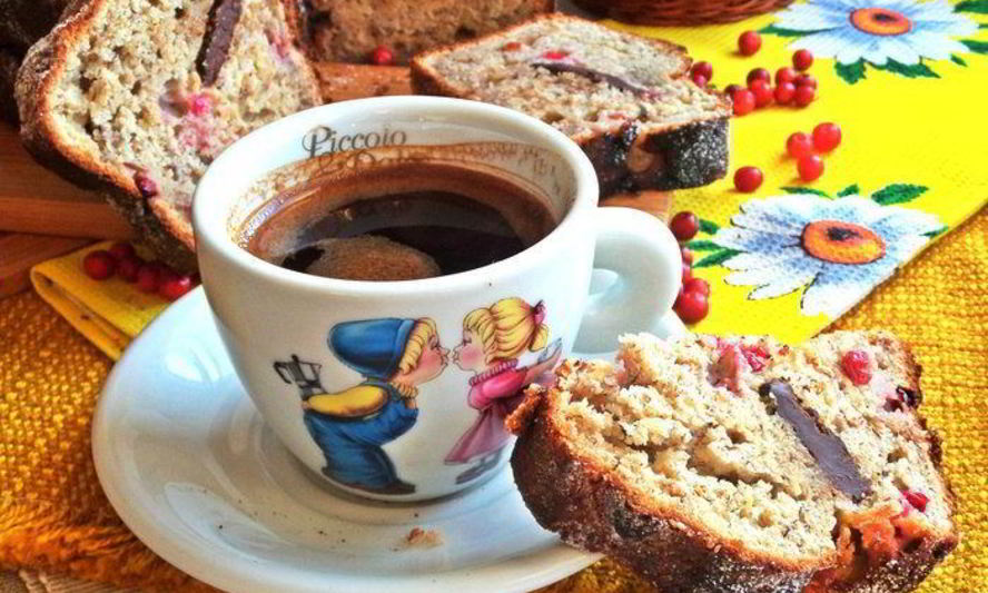 Рецепт кекса бананового с шоколадным сюрпризом