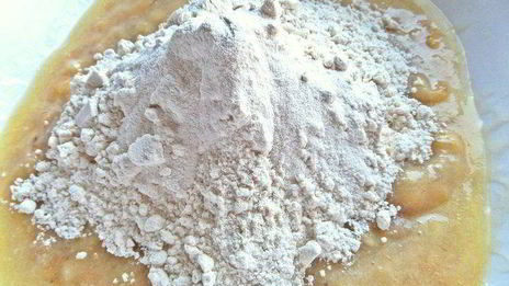 кекс банановый с шоколадным сюрпризом