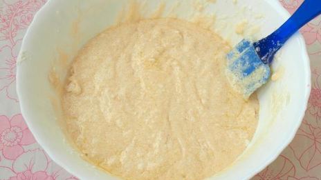 кекс на белках с вишней